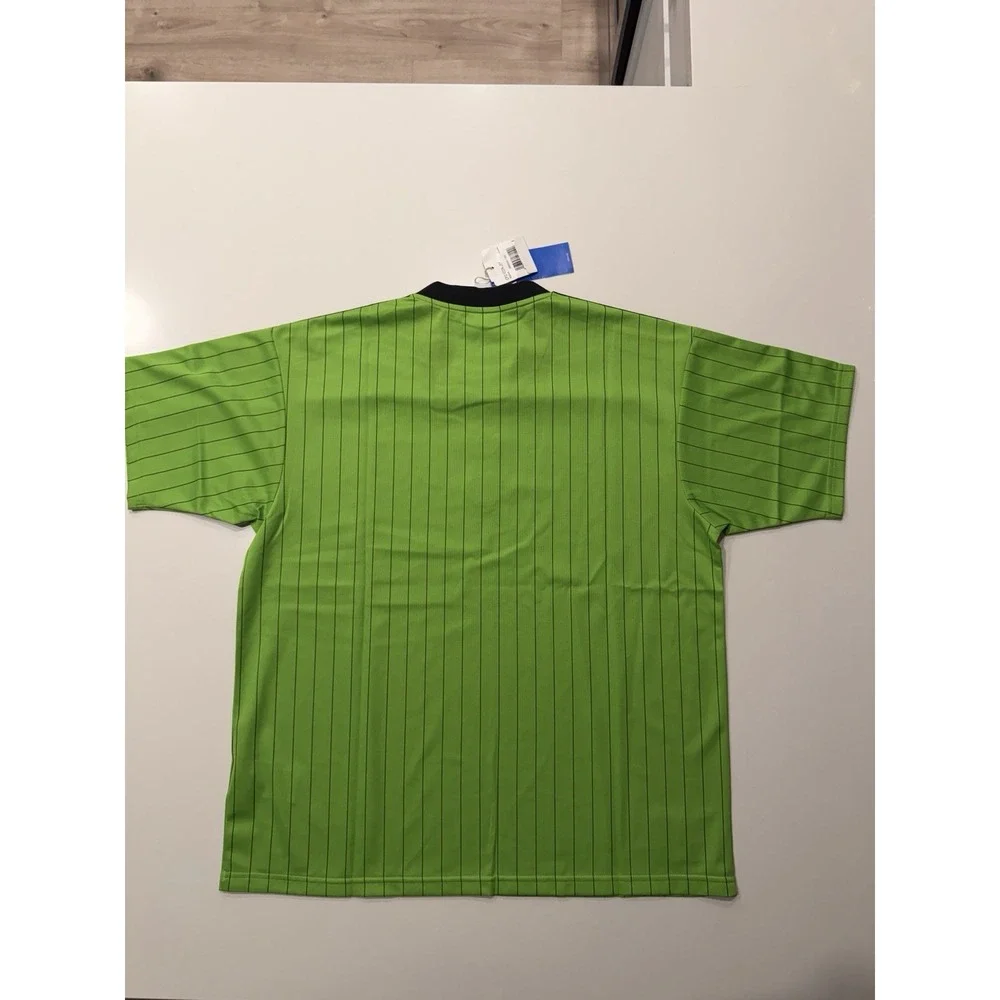 Adidas Celtic FC Icon Terrace Jersey Semi Solar Green Black JM9476 Mens M NWT